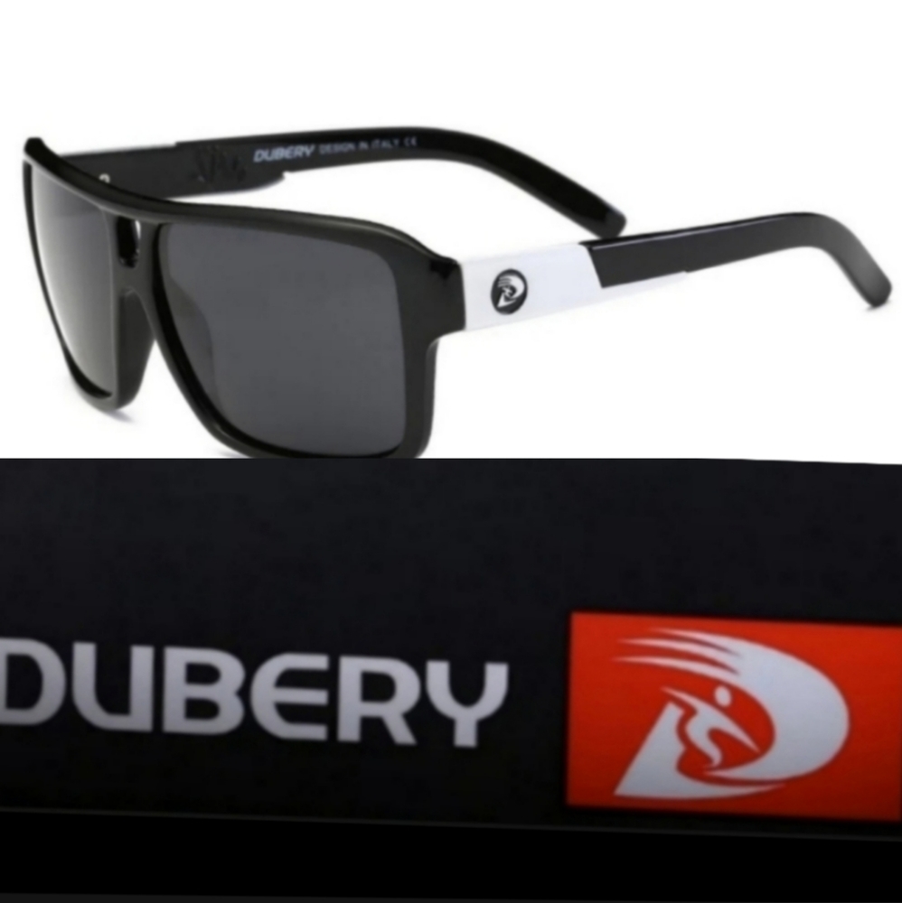 DUBERY POLARIZED Mirror SUNGLASSES MEN'S UV 400